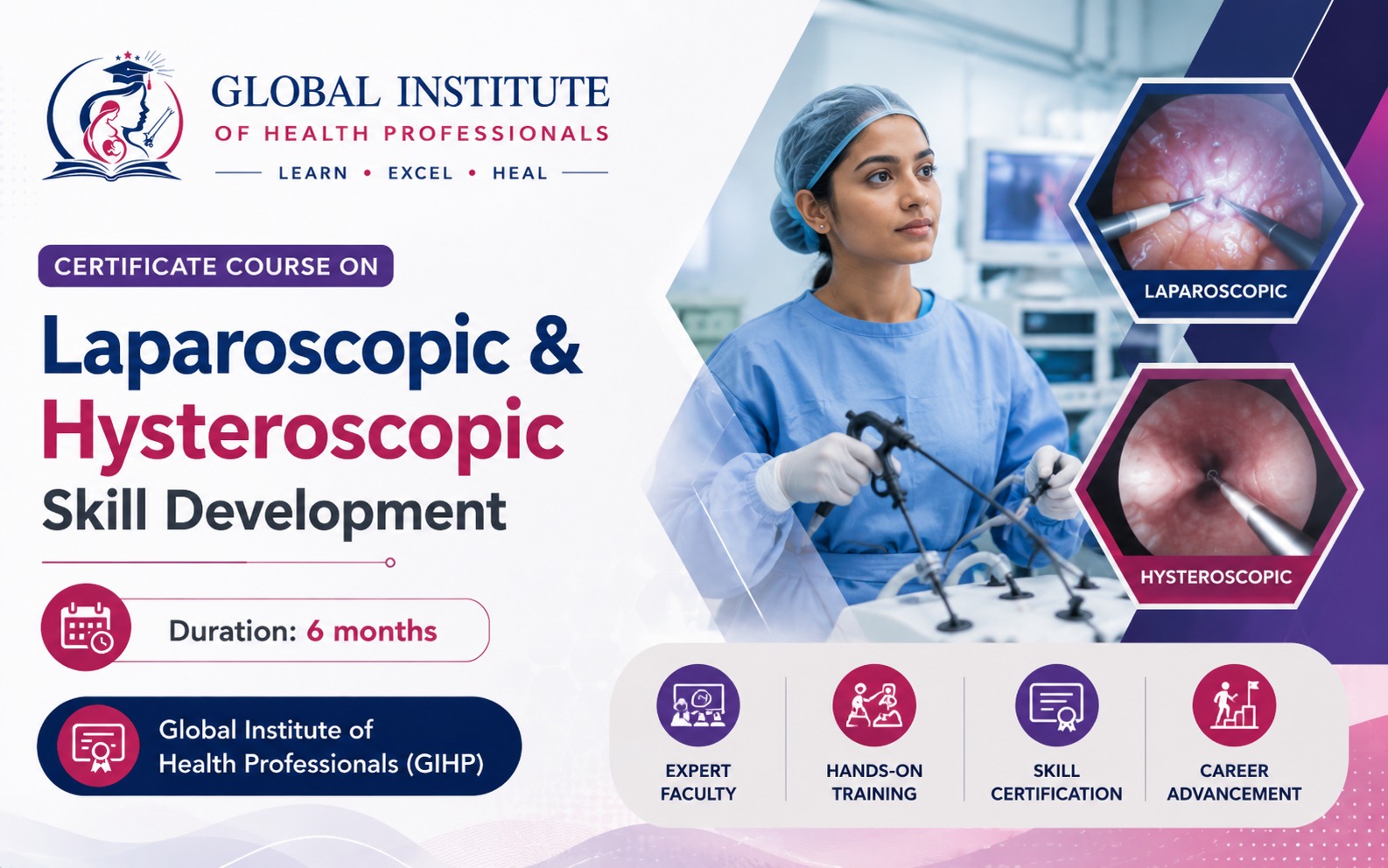 Certificate course on Laparoscopic& Hysteroscopic Skill Development